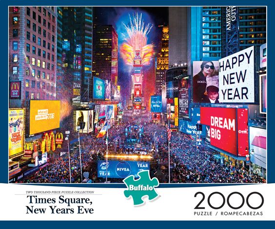 Buffalo Games Times Square 2000 Piece Puzzles