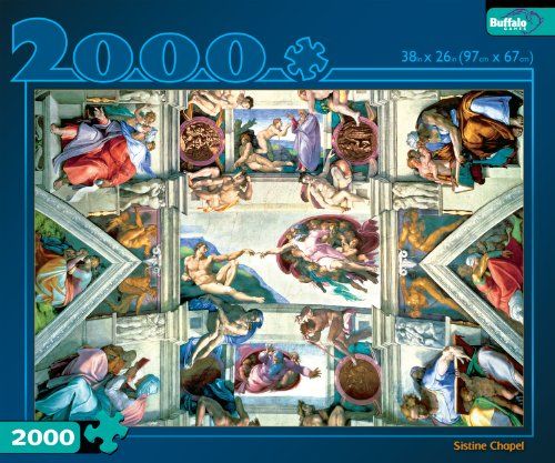 Buffalo Games Sistine Chapel 2000 Piece Puzzles