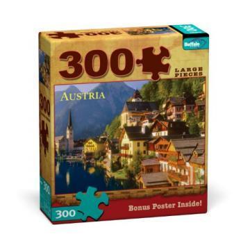 Buffalo Games Austria 300 Pieces Travel Puzzles