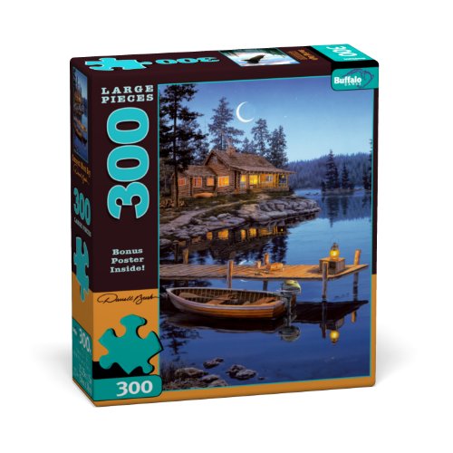 Buffalo Games Cresent Moon 300 Pieces Large Puzzles
