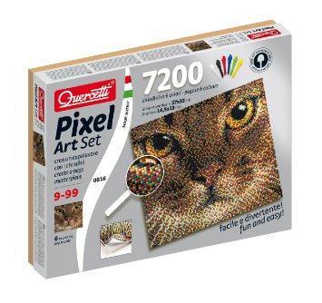 Quercetti Pixel Art 7200 Gatto peg mosaic