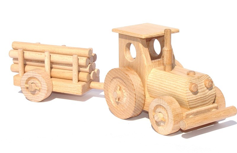 Ceeda Cavity Farm Tractor and Trailer I (small) toy