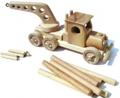 Ceeda Cavity Tow Truck + Timber Truck toy