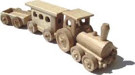 Ceeda Cavity Railway Coach + Coal Car toys