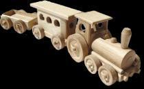 Ceeda Cavity Train Locomotive and Trailer toy