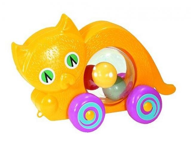 SMER Cat with Balls toy