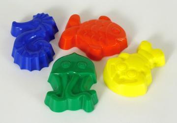 SMER Sand Moulds ( 4pcs) toys