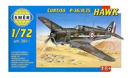 SMER Curtiss P-36/H.75 Hawk scale model