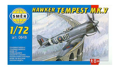 SMER Hawker Tempest Mk.V scale model