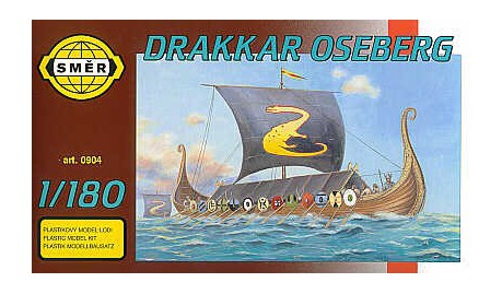 SMER Drakkar Oseberg ship scale model