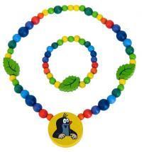 DETOA Wooden Jewellery Krtek Rainbow toy