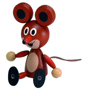 DETOA Wooden Doll Mouse