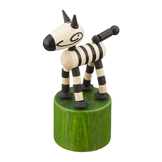 DETOA Press Up Mini Zebra toy