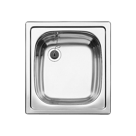 Blanco BLANCOTOP EE 4 x 4 Sink stainless steel nature finish