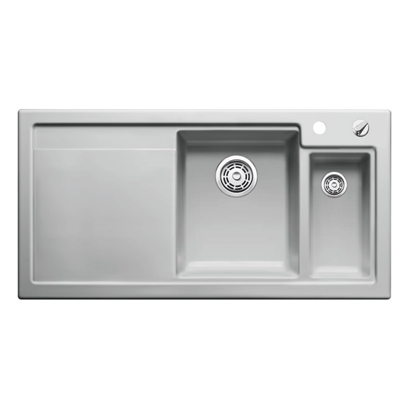 Blanco BLANCOAXON II 6 S, inset sink, ceramic PuraPlus, white matt