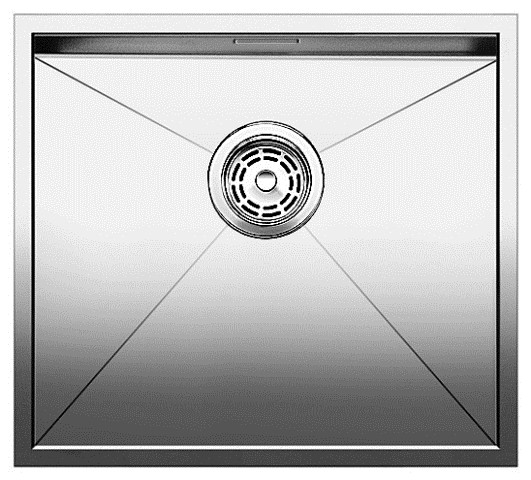 Blanco BLANCOZEROX 450-IF/N Sink stainless steel satin polish