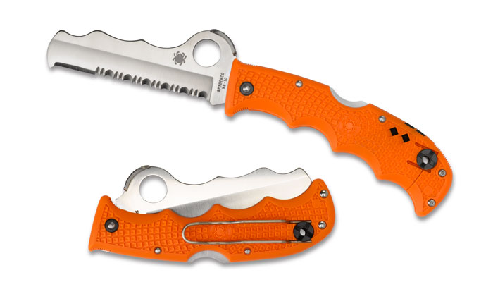 Spyderco Assist Orange FRN knife