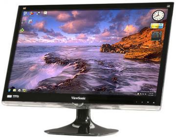 Viewsonic VX2450WM-LED 24" (23.6" VIS) Black Widescreen LED monitor