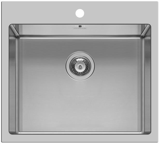 Pyramis ISTROS (50X40) 1B Stainless Sink