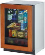 U-Line Glass Door Refrigerator 3024RGL