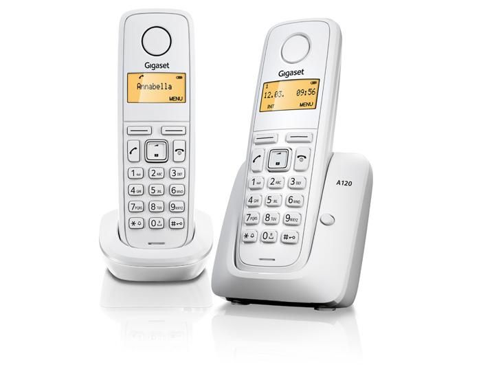 Gigaset A120A Duo Cordless Phone