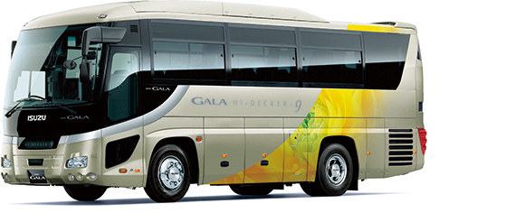 Isuzu Gala HD9 9m tourist coach