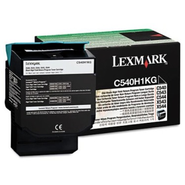 Lexmark C54x, X54x Black High Yield Toner