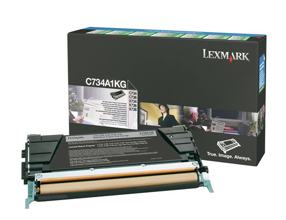 Lexmark C734 C736 X734 X736 Black Toner