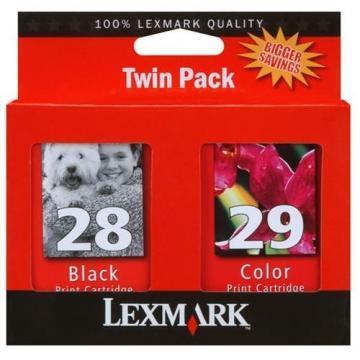 Lexmark #28 + #29 Black + Color Ink Cartridge