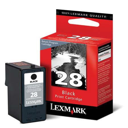 Lexmark #28 Black Ink Cartridge