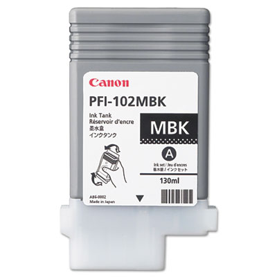 Canon PFI-102MBK Matte Black Ink