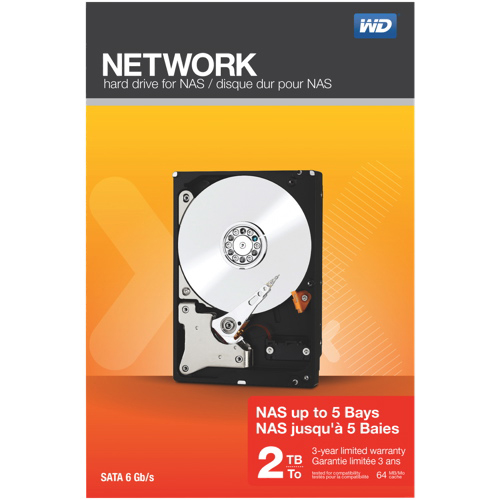 WD Network 2TB SATA IntelliPower NAS Drive