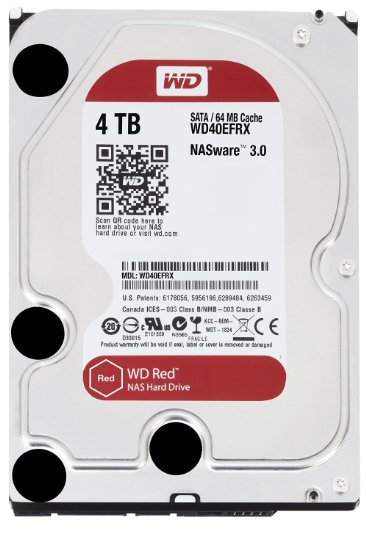 WD Red 4TB IntelliPower SATA HDD