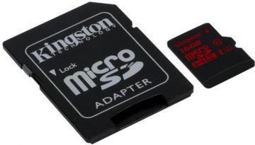 Kingston 16GB microSDHC CL3 U3