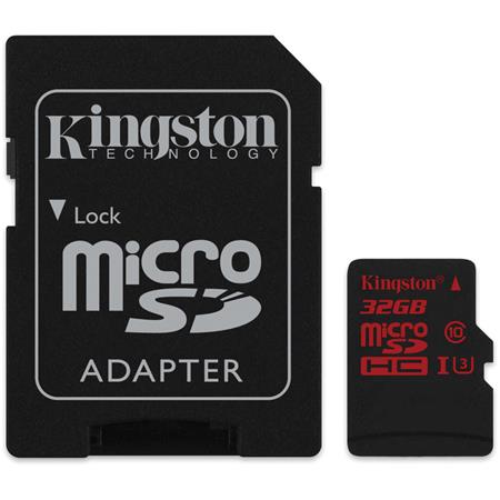 Kingston 32GB microSDHC CL3 U3