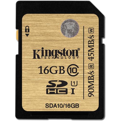 Kingston 16GB SDXC Class 10 UHS-1 Ultimate