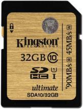 Kingston 32GB SDXC Class 10 UHS-1 Ultimate