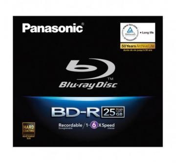 Panasonic Blu-ray Disc 25GB Write Once 6x Speed