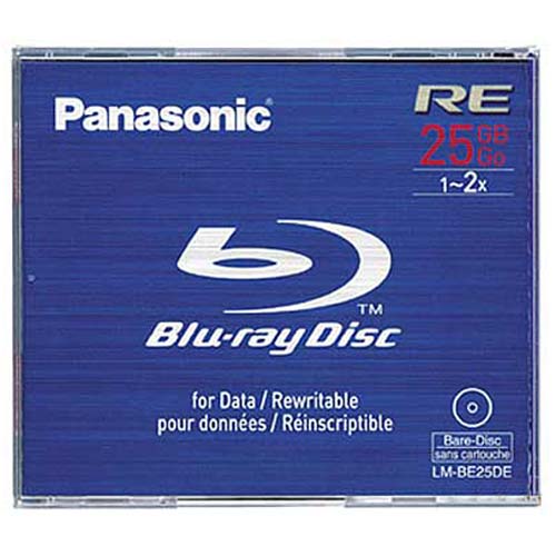 Panasonic Blu-ray Disc 25GB Rewritable 2x Speed