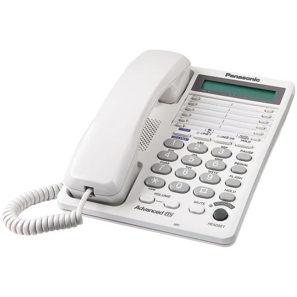 Panasonic KX-TS208W Corded Integrated Telephone