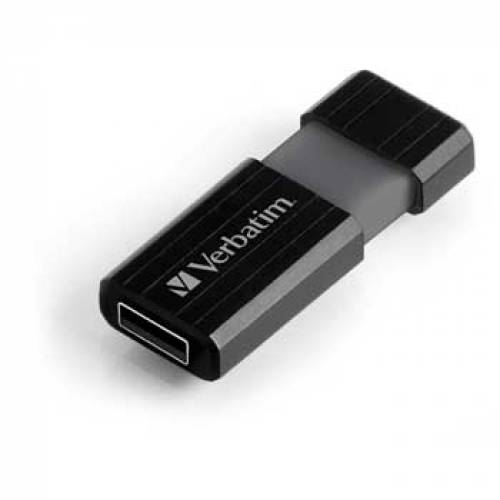 Verbatim 4GB Drive USB Pinstripe Black