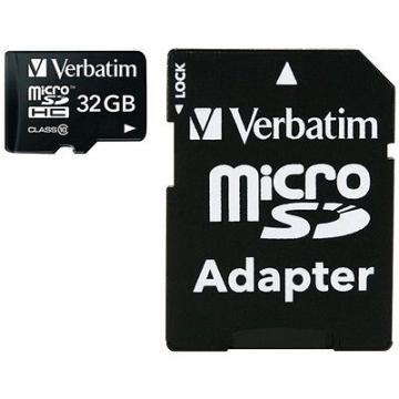 Verbatim 32GB microSDHC Card Class 10 Card