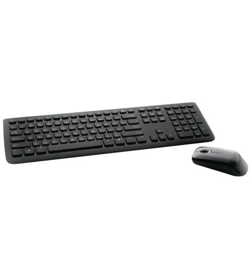 Verbatim Wireless Slim Keyboard & Mouse Piano Black