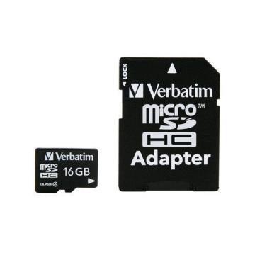 Verbatim 16GB Micro SDHC Class 2 Card