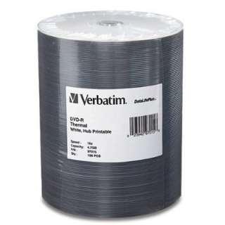 Verbatim 100-pack DVD-R 4.7GB 16X DataLifePlus White
