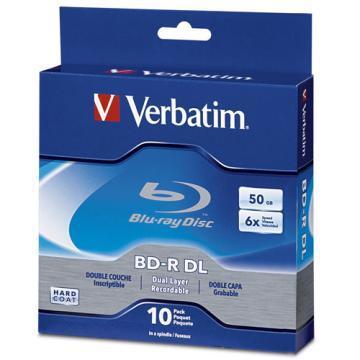 Verbatim 10-pack BD-R DL 50GB 6x-Blu-Ray Spindle
