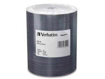 Verbatim 100-pack CD-R 52X 700MB Silver DataLifePlus