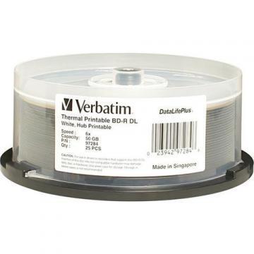 Verbatim 25-pack BD-R 50GB 6x Blu-Ray Printable
