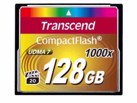 Transcend Ultimate 128GB 1000x CompactFlash