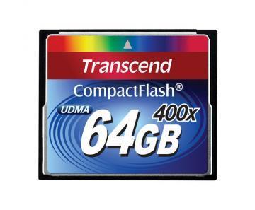 Transcend Premium 64GB CF 400x Flash Memory